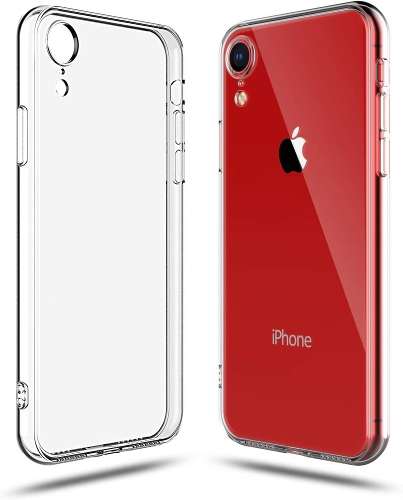 ShieldCase® Shieldcase Siliconen hoesje met camera bescherming iPhone Xr (transparant)