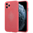 ShieldCase® Shieldcase siliconen hoesje met gaatjes iPhone 11 Pro (rood)