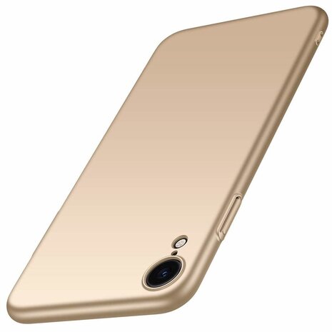ShieldCase® ShieldCase Ultra thin iPhone Xr case (goud) met Privacy Glas