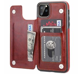 ShieldCase® iPhone 11 Pro wallet case (bruin) + Privacy Glass ShieldCase® iPhone 11 Pro wallet case (bruin) + Privacy Glass