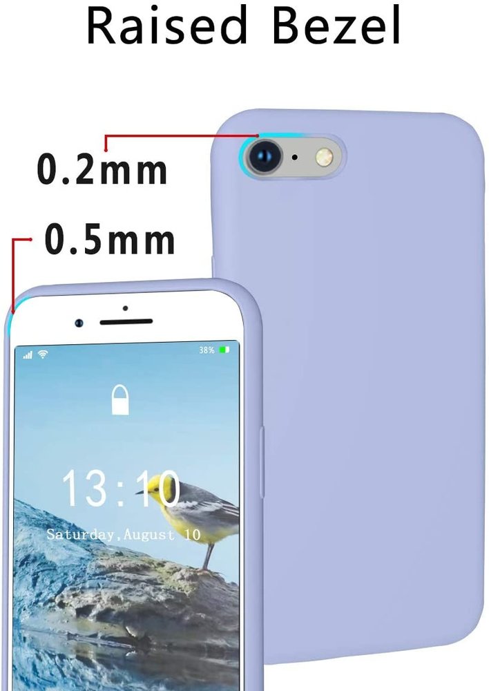 ShieldCase® Shieldcase iPhone 7 / iPhone 8 / iPhone SE 2020 hoesje siliconen (lichtpaars) ShieldCase® Shieldcase iPhone 7 / iPhone 8 / iPhone SE 2020 hoesje siliconen (lichtpaars)