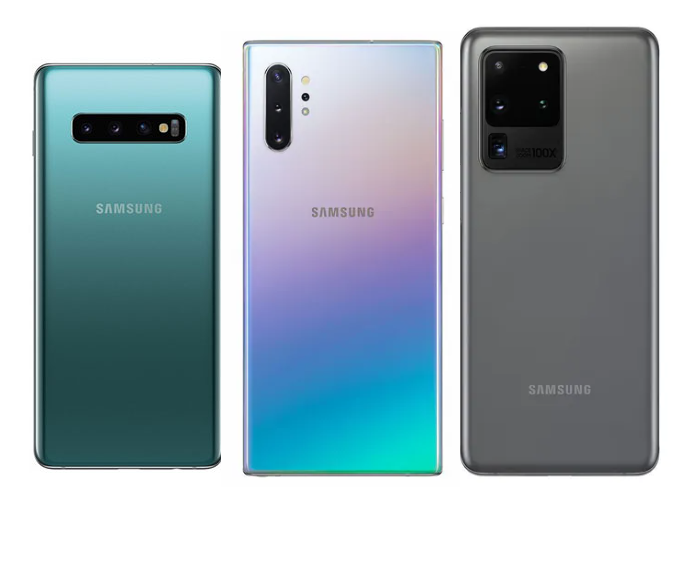 Overzicht van Samsung afmetingen (cm) - Phone-Factory