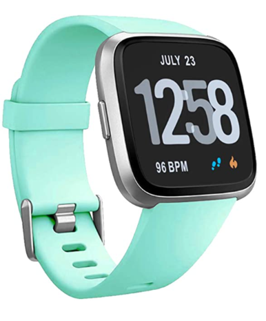 Fitbit Versa silicone band (aqua)
