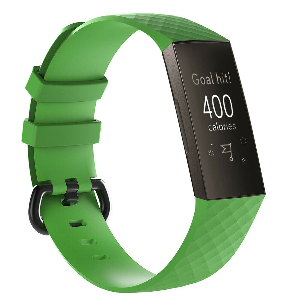 Fitbit Charge 3 silicone band (groen)