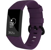 Fitbit Charge 4 silicone band (paars)