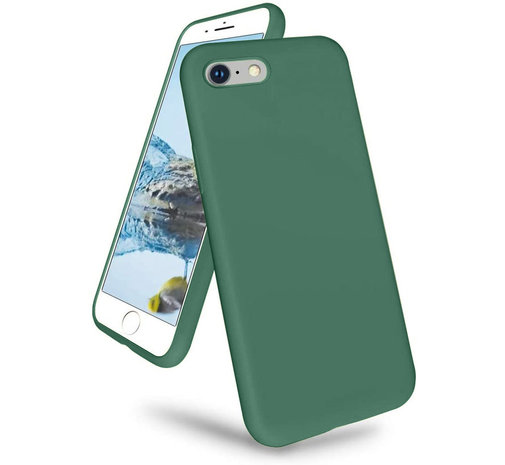ShieldCase® Shieldcase iPhone 7 / iPhone 8 / iPhone SE 2020 hoesje siliconen (donkergroen) ShieldCase® Shieldcase iPhone 7 / iPhone 8 / iPhone SE 2020 hoesje siliconen (donkergroen)