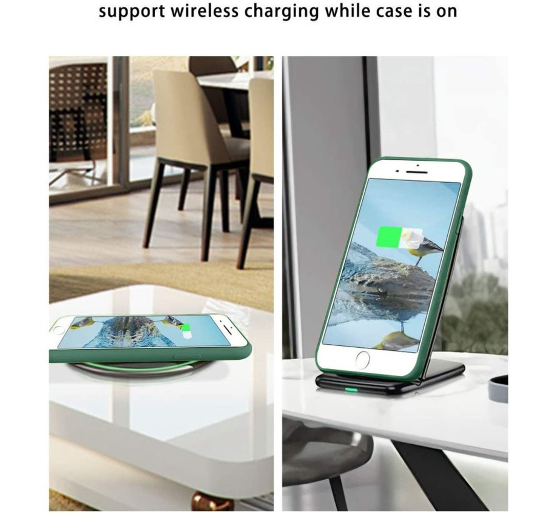 ShieldCase® Shieldcase iPhone 7 / iPhone 8 / iPhone SE 2020 hoesje siliconen (donkergroen) ShieldCase® Shieldcase iPhone 7 / iPhone 8 / iPhone SE 2020 hoesje siliconen (donkergroen)