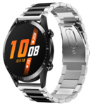 Huawei Watch GT stalen bandje (zilver/zwart)