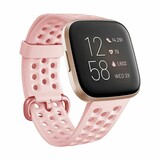 Fitbit Versa siliconen bandje met gaatjes (roze)