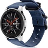 Samsung Galaxy Watch nylon gesp band (blauw) Samsung Galaxy Watch nylon gesp band (blauw)