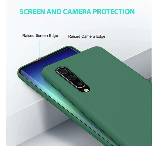 ShieldCase® Shieldcase Silicone case Samsung Galaxy A30s (groen)