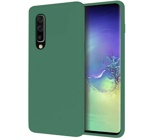 ShieldCase® Shieldcase Silicone case Samsung Galaxy A30s (groen)