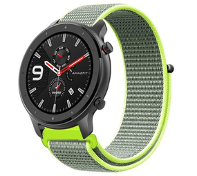 Xiaomi Amazfit GTR nylon band (fluoriserend)