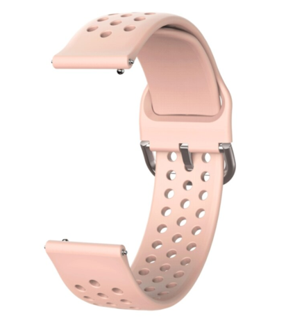 Polar Vantage M siliconen bandje met gaatjes (roze)