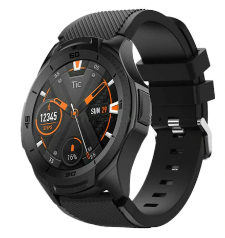 Ticwatch Pro silicone band (zwart)