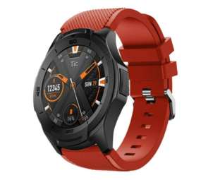 Ticwatch Pro silicone band (rood)