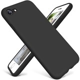 ShieldCase® Siliconen hoesje met camera bescherming iPhone 7 / 8 (zwart)
