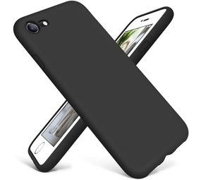 ShieldCase® Siliconen hoesje met camera bescherming iPhone 7 / 8 (zwart)