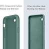 ShieldCase® Shieldcase Siliconen hoesje met camera bescherming iPhone 7 / 8 (donkergroen)