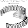 Fossil Gen 5 stalen band (zilver) Fossil Gen 5 stalen band (zilver)