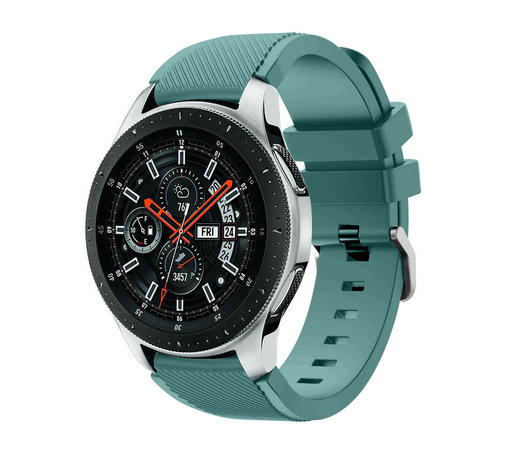 Samsung Galaxy Watch silicone band (dennengroen)