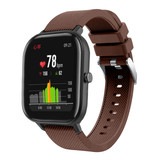 Xiaomi Amazfit GTS siliconen bandje (koffiebruin)