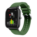 Xiaomi Amazfit GTS siliconen bandje (legergroen)