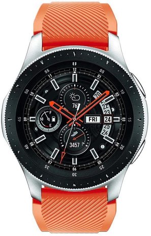 Samsung Galaxy Watch silicone bandje (oranje)