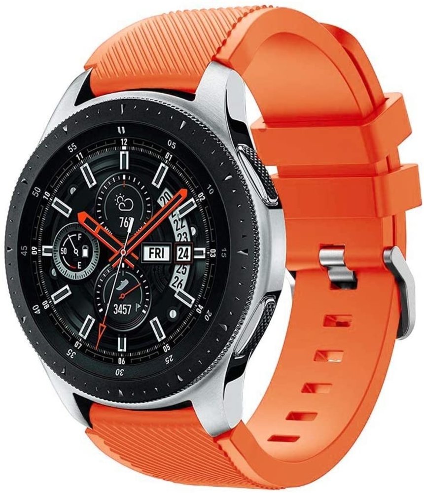Samsung Galaxy Watch silicone bandje (oranje)