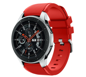 Samsung Galaxy Watch silicone bandje (rood)