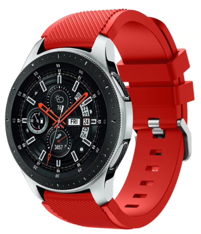 Samsung Galaxy Watch silicone bandje (rood)