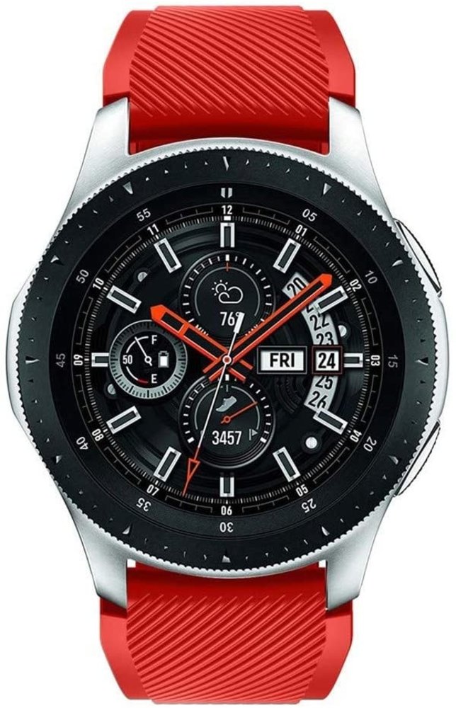 Samsung Galaxy Watch silicone bandje (rood)