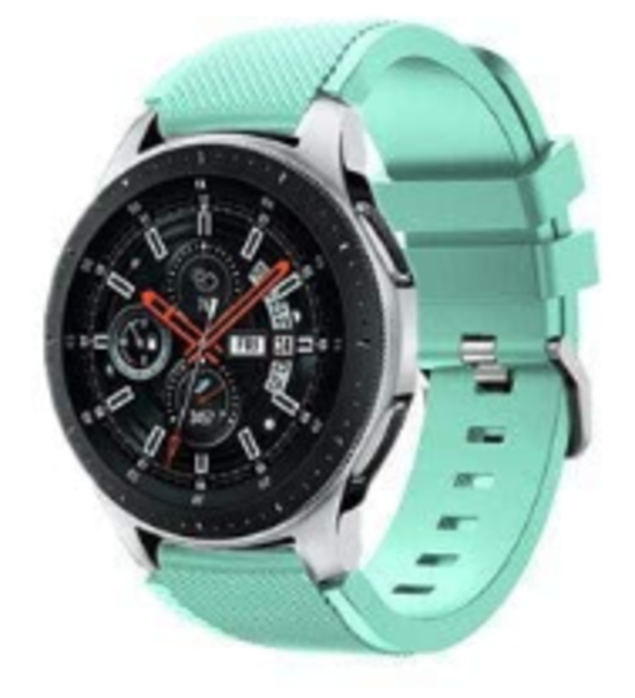 Samsung Galaxy Watch silicone bandje (aqua)