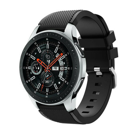 zwaartekracht Grace Kiwi Samsung Galaxy Watch silicone bandje (zwart) - Phone-Factory