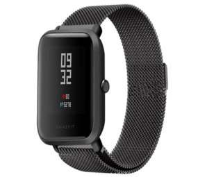 Xiaomi Amazfit Bip Milanese band (zwart) Xiaomi Amazfit Bip Milanese band (zwart)