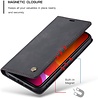 CaseMe CaseMe Luxe bookcase iPhone 11 (donkergrijs) CaseMe CaseMe Luxe bookcase iPhone 11 (donkergrijs)