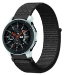 Samsung Galaxy Watch nylon band (zwart)