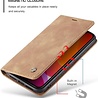 CaseMe hoesjes CaseMe Luxe bookcase iPhone 11 (bruin) CaseMe hoesjes CaseMe Luxe bookcase iPhone 11 (bruin)