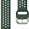Xiaomi Amazfit Bip siliconen bandje met gaatjes (legergroen) Xiaomi Amazfit Bip siliconen bandje met gaatjes (legergroen)