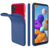 ShieldCase® Samsung Galaxy A21s siliconen hoesje (blauw)