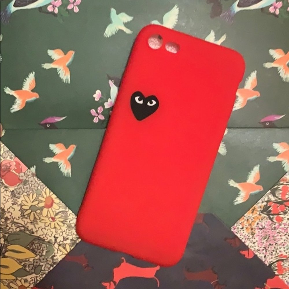 ShieldCase® ShieldCase Heart Eyes iPhone 7/8/SE hoesje (rood) ShieldCase® ShieldCase Heart Eyes iPhone 7/8/SE hoesje (rood)