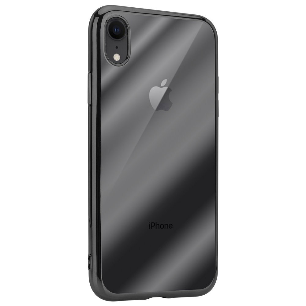 Zwarte bumper case iPhone Xr PhoneFactory