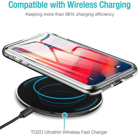 ShieldCase® ShieldCase Ultra thin silicone hoesje iPhone 11 (transparant)