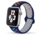 Apple Watch silicone sport+ band (donkerblauw kleurrijk)