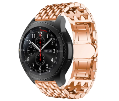 Samsung Galaxy Watch draak stalen band (rosé goud) - Phone-Factory