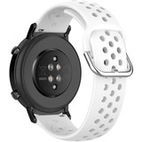 Polar Vantage M siliconen bandje met gaatjes (wit)