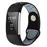 Fitbit Charge 2 sport band (zwart grijs) Fitbit Charge 2 sport band (zwart grijs)