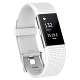 Fitbit Charge 2 siliconen bandje (wit)