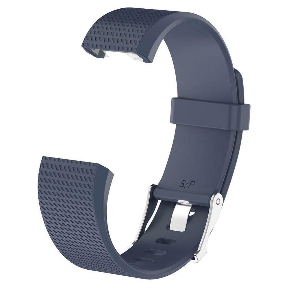 Fitbit Charge 2 siliconen bandje (grijsblauw)