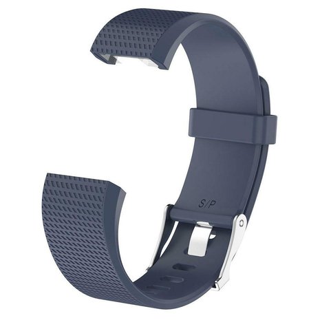 Fitbit Charge 2 siliconen bandje (grijsblauw)